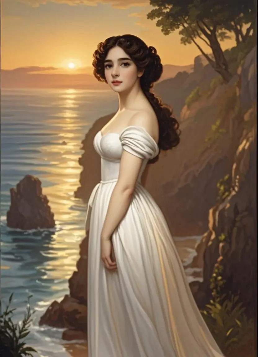 AI Image to Image - Jacques-Louis David Neoclassicism Style Art