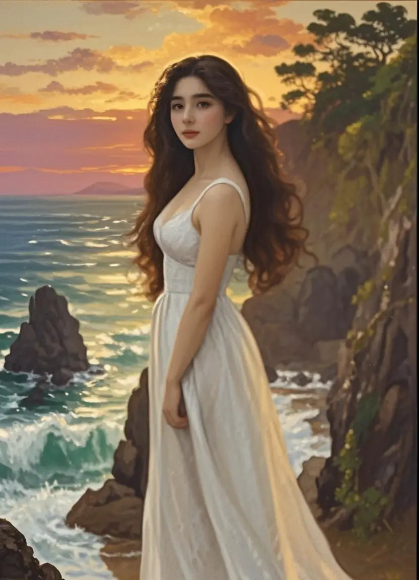 AI Image to Image - Gustave Courbet Realism Style Art